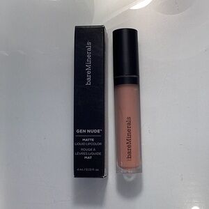 Discontinued bareMinerals Gen Nude Matte Liquid Lipstick - Wink